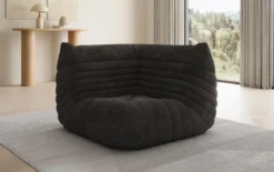 Designer Eckmodul Sofa-Sessel Calmo in Cord