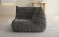 Designer Eckmodul Sofa-Sessel Calmo in Cord