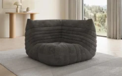 Designer Eckmodul Sofa-Sessel Calmo in Cord