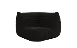 Designer Eckmodul Sofa-Sessel Calmo in Teddy Bouclé