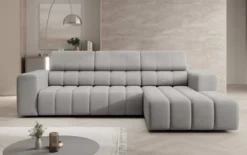 Designer Ecksofa Aurora Mini mit verstellbaren Kopfstützen