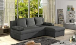 Designer Ecksofa Cali mit Stauraum und Schlaffunktion