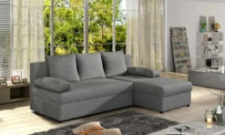 Designer Ecksofa Cali mit Stauraum und Schlaffunktion