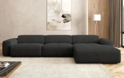 Designer Ecksofa Calm Maxi in Bouclé
