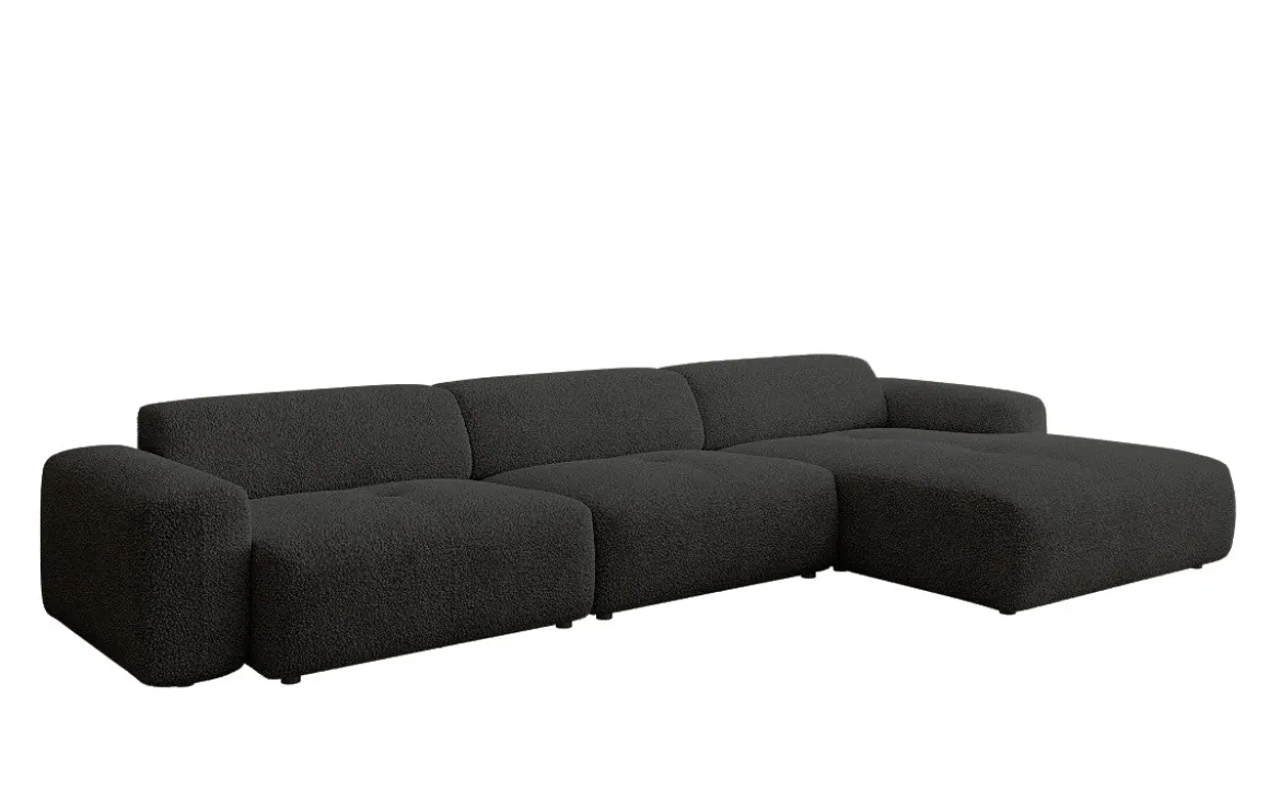 Designer Ecksofa Calm Maxi in Bouclé