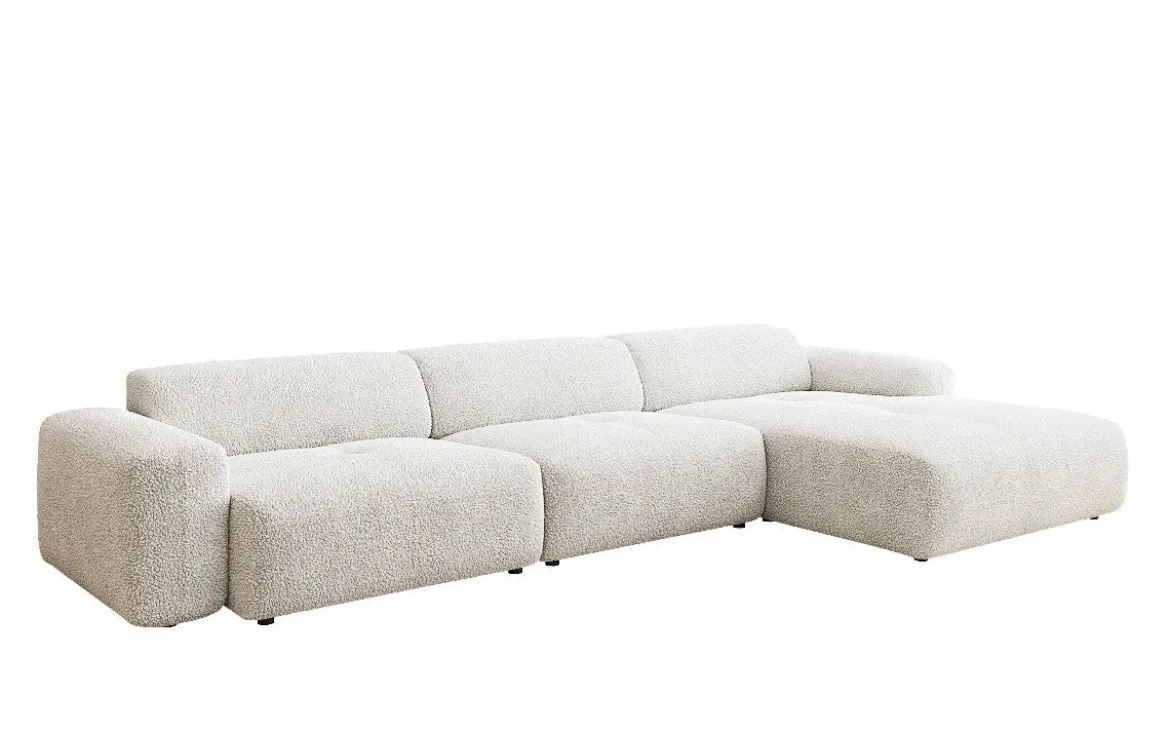 Designer Ecksofa Calm Maxi in Bouclé