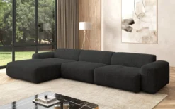 Designer Ecksofa Calm Maxi in Bouclé