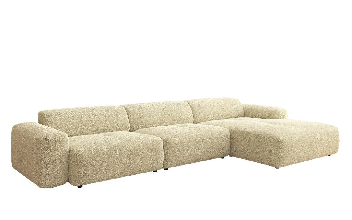 Designer Ecksofa Calm Maxi in Bouclé