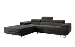 Designer Ecksofa Calvera mit Schlaf- und Klappfunktion in Cord