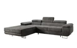 Designer Ecksofa Calvera mit Schlaf- und Klappfunktion in Cord