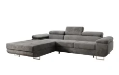 Designer Ecksofa Calvera mit Schlaf- und Klappfunktion in Cord