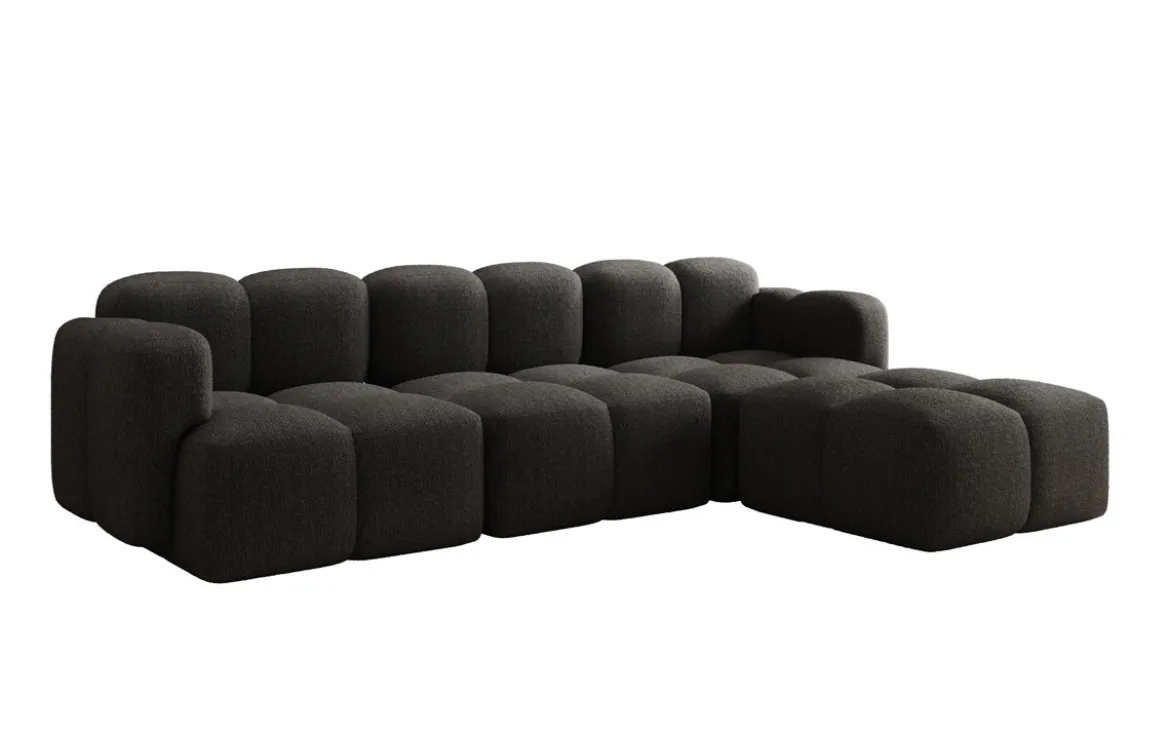 Designer Ecksofa Celly in Bouclé