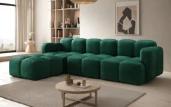 Designer Ecksofa Celly in Samt