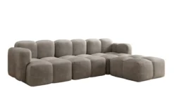 Designer Ecksofa Celly in Samt