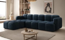 Designer Ecksofa Celly in Samt