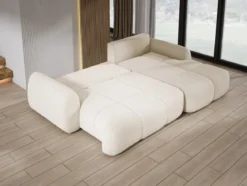 Designer Ecksofa Coco in Bouclé