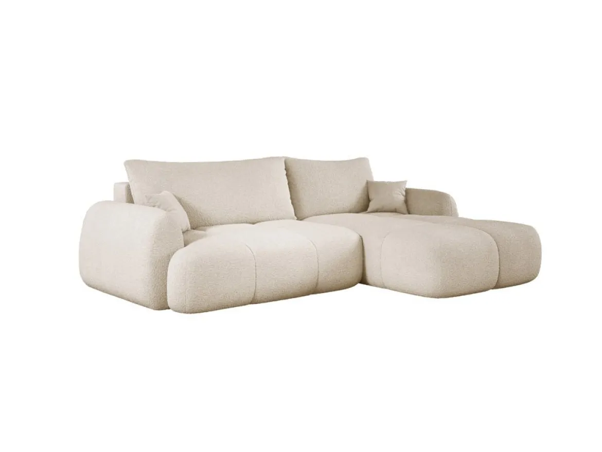 Designer Ecksofa Coco in Bouclé