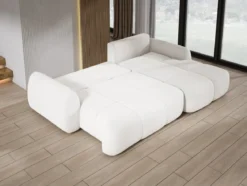 Designer Ecksofa Coco in Bouclé