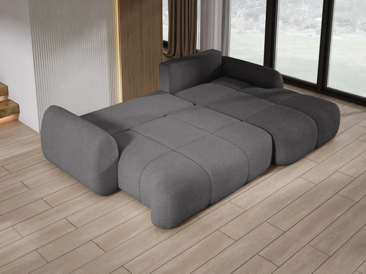 Designer Ecksofa Coco in Bouclé