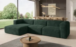 Designer Ecksofa Comfy in Cord