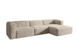 Designer Ecksofa Comfy in Cord