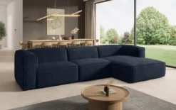 Designer Ecksofa Comfy in Samt