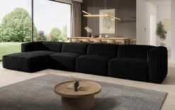 Designer Ecksofa Comfy Maxi in Samt