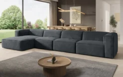 Designer Ecksofa Comfy Maxi in Samt