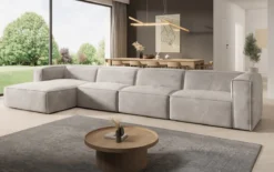 Designer Ecksofa Comfy Maxi in Samt
