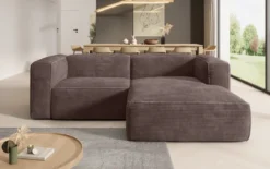 Designer Ecksofa Comfy Mini in Cord