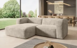 Designer Ecksofa Comfy Mini in Cord