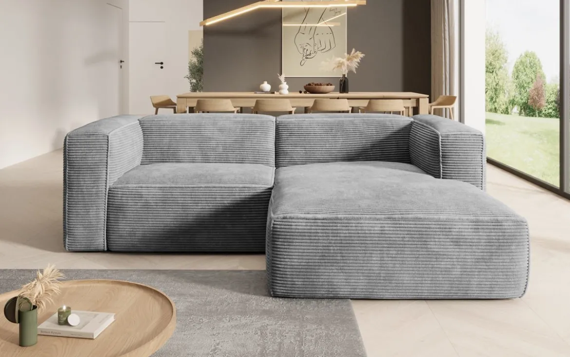 Designer Ecksofa Comfy Mini in Cord