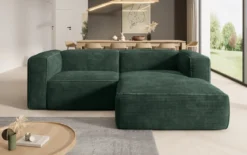 Designer Ecksofa Comfy Mini in Cord