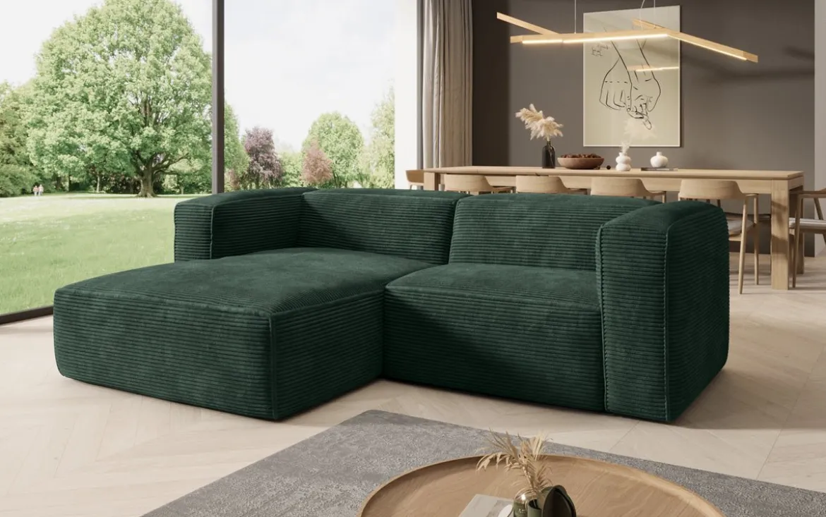 Designer Ecksofa Comfy Mini in Cord