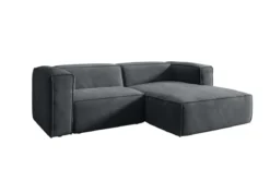 Designer Ecksofa Comfy Mini in Samt