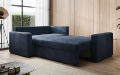 Designer Ecksofa Cortino mit Schlaffunktion und Stauraum