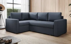 Designer Ecksofa Cortino mit Schlaffunktion und Stauraum