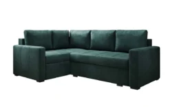 Designer Ecksofa Cortino mit Schlaffunktion und Stauraum