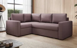 Designer Ecksofa Cortino mit Schlaffunktion und Stauraum