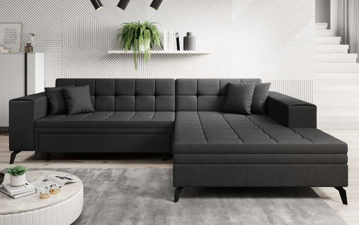 Designer Ecksofa Frida mit Schlaffunktion