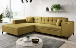 Designer Ecksofa Frida mit Schlaffunktion