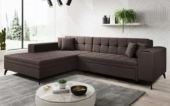 Designer Ecksofa Frida mit Schlaffunktion