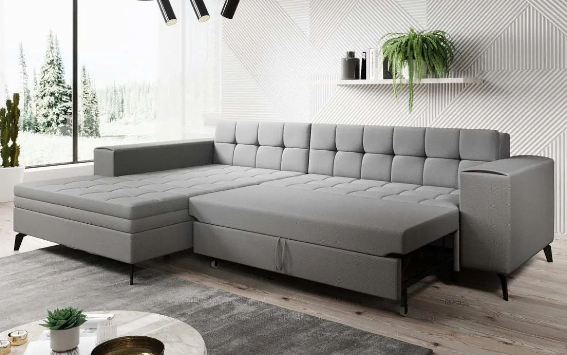 Designer Ecksofa Frida mit Schlaffunktion
