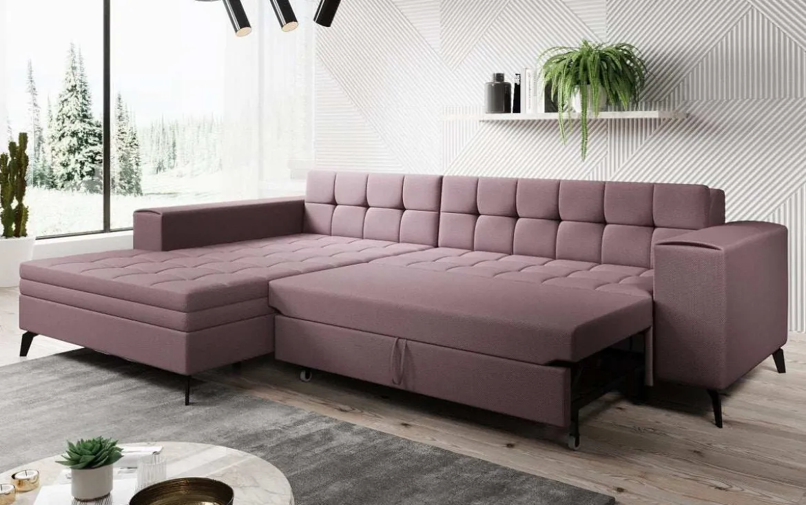 Designer Ecksofa Frida mit Schlaffunktion