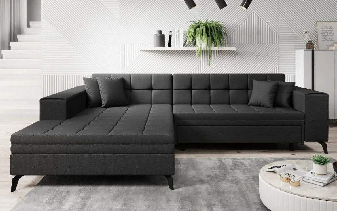 Designer Ecksofa Frida mit Schlaffunktion