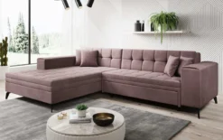 Designer Ecksofa Frida mit Schlaffunktion