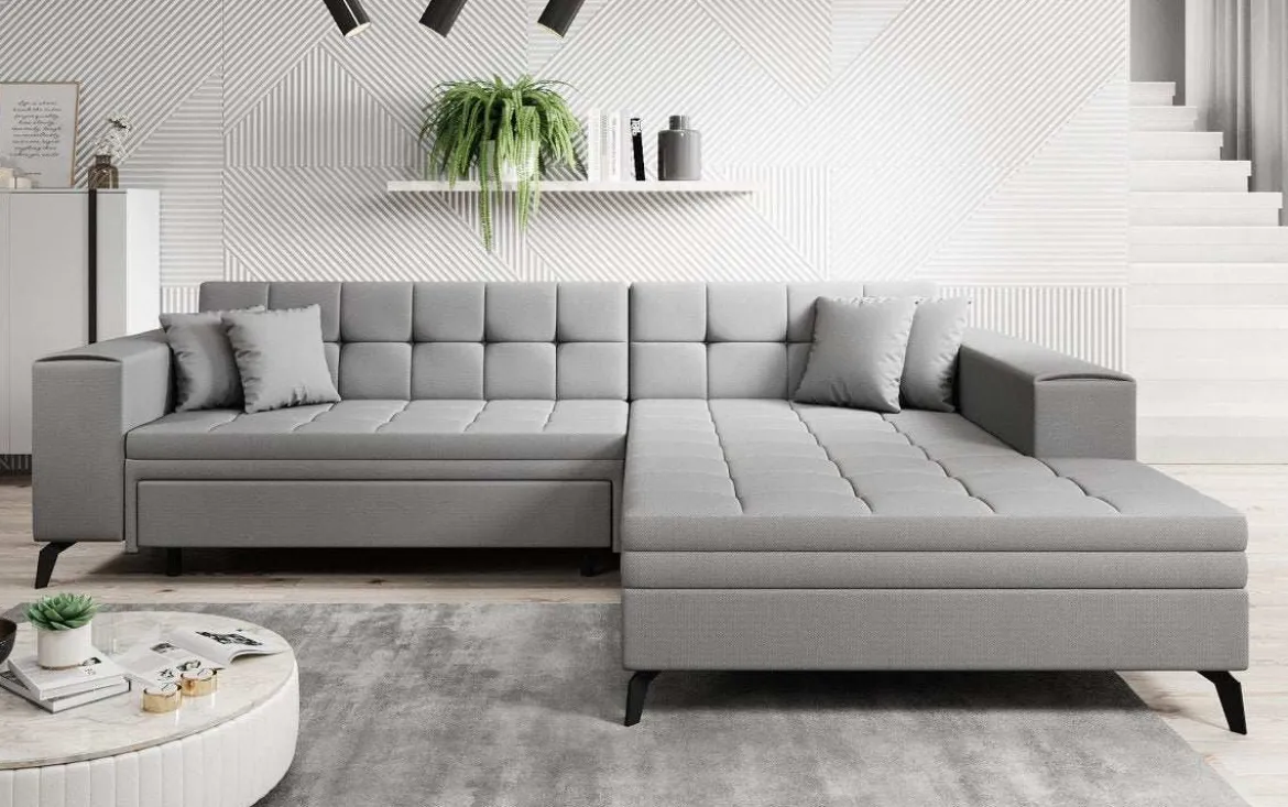 Designer Ecksofa Frida mit Schlaffunktion