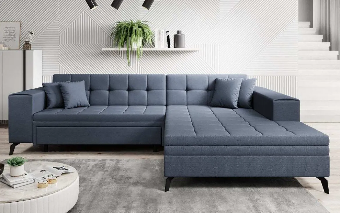 Designer Ecksofa Frida mit Schlaffunktion