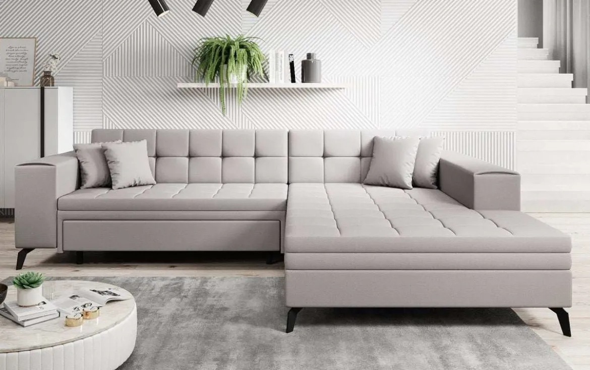 Designer Ecksofa Frida mit Schlaffunktion