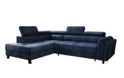 Designer Ecksofa Kira mit Schlaf- und Klappfunktion